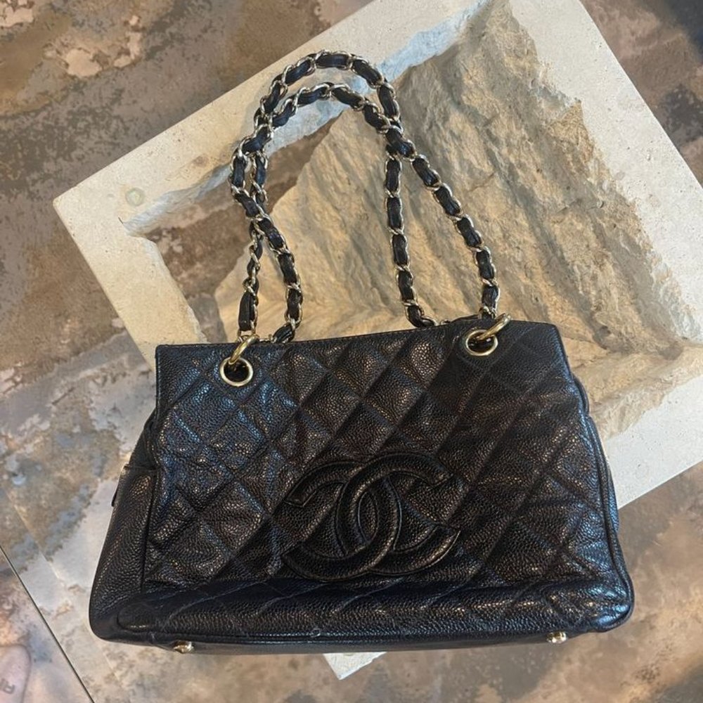 SALE PRICE!!!! Chanel Petit Timeless Tote Vintage Bag